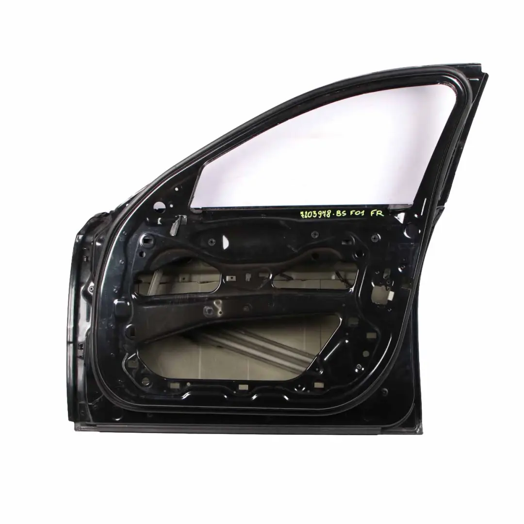 Door Front Right O/S Black Sapphire Metallic - 475 to BMW F01 with Part number 7203978 BMW F01 Door Front Right O/S Black Sapphire Metallic - 475 - SKU 7203978-BS - Part number 7203978