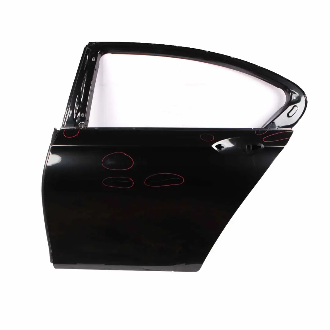 Door Rear Left N/S BMW F01 Black Sapphire Metallic - 475 to with Part number 7203979 Door Rear Left N/S BMW F01 Black Sapphire Metallic - 475 - SKU 7203979-BS - Part number 7203979