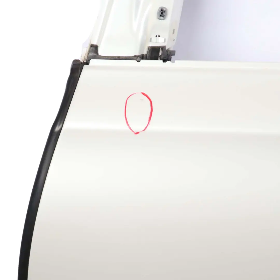 Door Rear Left N/S BMW F01 Mineralweiss Mineral White Metallic - A96 to with Part number 7203979 Door Rear Left N/S BMW F01 Mineralweiss Mineral White Metallic - A96 - SKU 7203979-MW - Part number 7203979