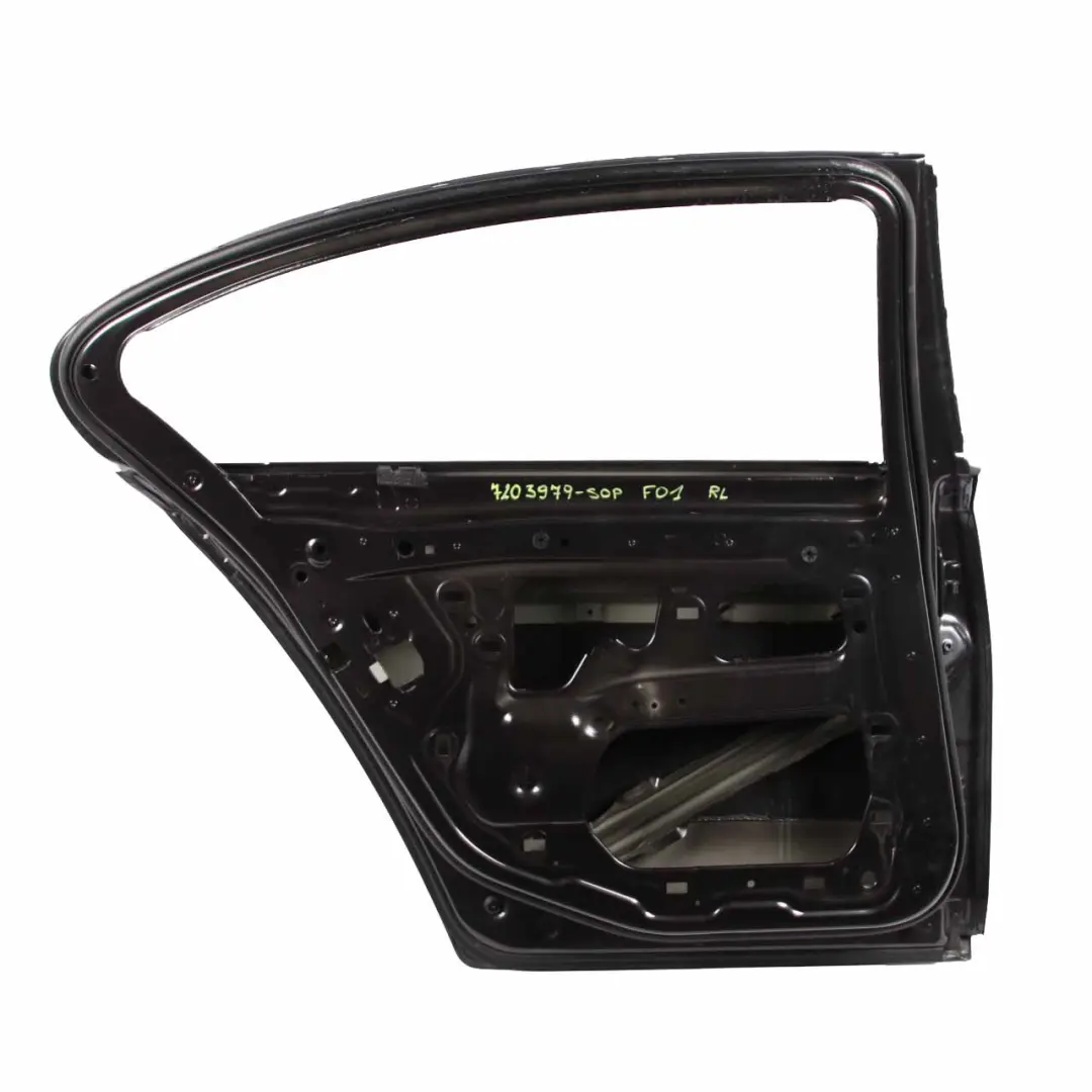 Door Rear Left N/S BMW F01 Sophistograu Sophisto Grey Metallic - B90 to with Part number 7203979 Door Rear Left N/S BMW F01 Sophistograu Sophisto Grey Metallic - B90 - SKU 7203979-SOP - Part number 7203979