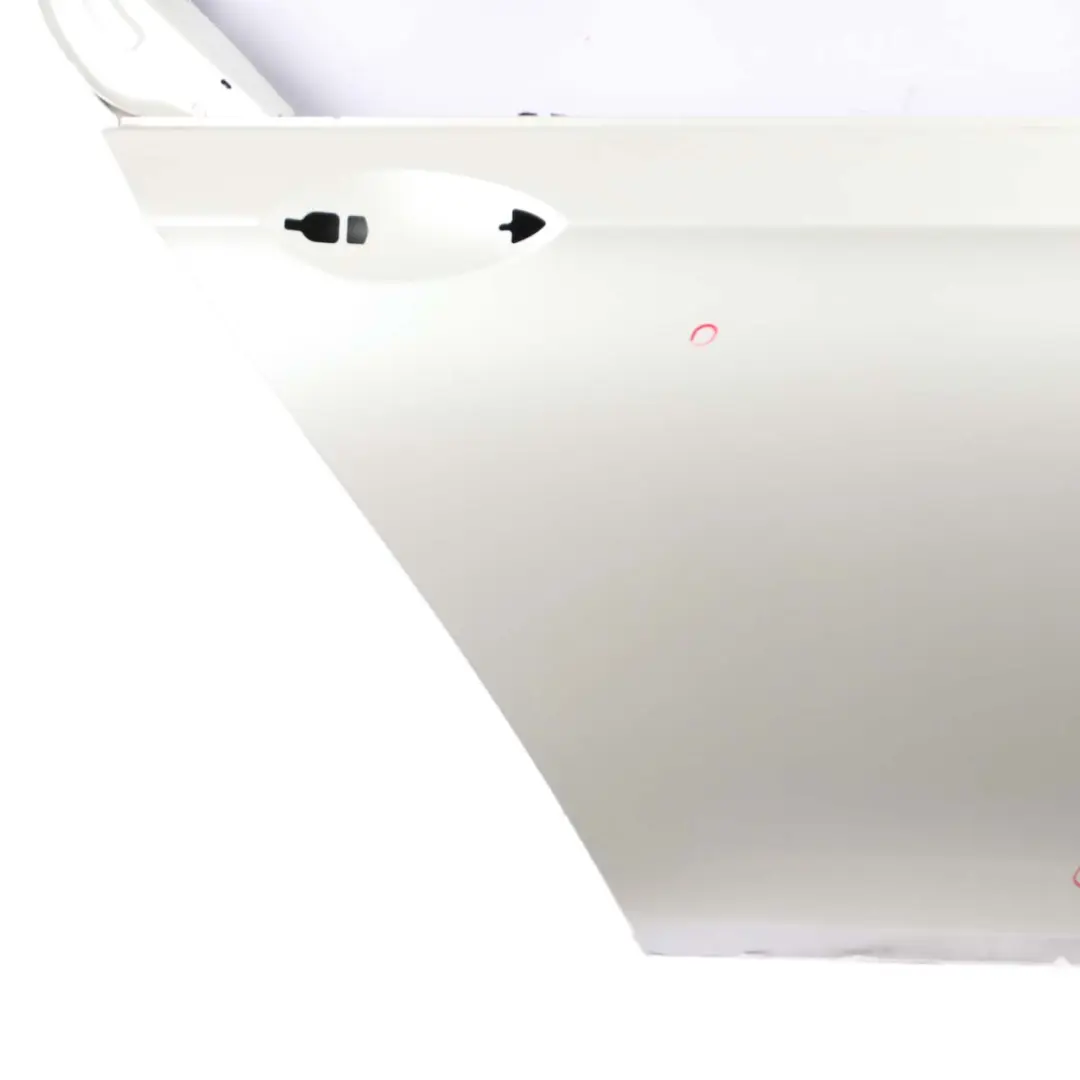 BMW F01 Door Rear Right O/S Mineralweiss Mineral White Metallic - A96 - SKU 7203980-MW - Part number 7203980