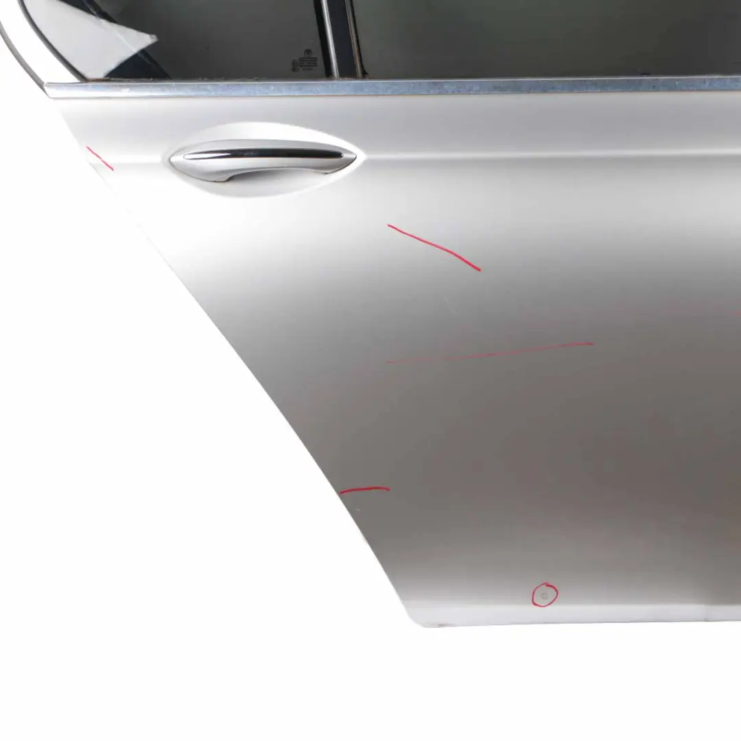 Door Rear Right O/S Titansilber Titan Silver Metallic - 354 to BMW F01 with Part number 7203980 BMW F01 Door Rear Right O/S Titansilber Titan Silver Metallic - 354 - SKU 7203980-TS - Part number 7203980