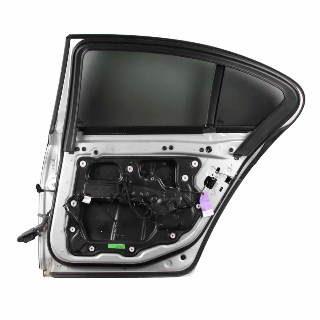 Door Rear Right O/S Titansilber Titan Silver Metallic - 354 to BMW F01 with Part number 7203980 BMW F01 Door Rear Right O/S Titansilber Titan Silver Metallic - 354 - SKU 7203980-TS - Part number 7203980