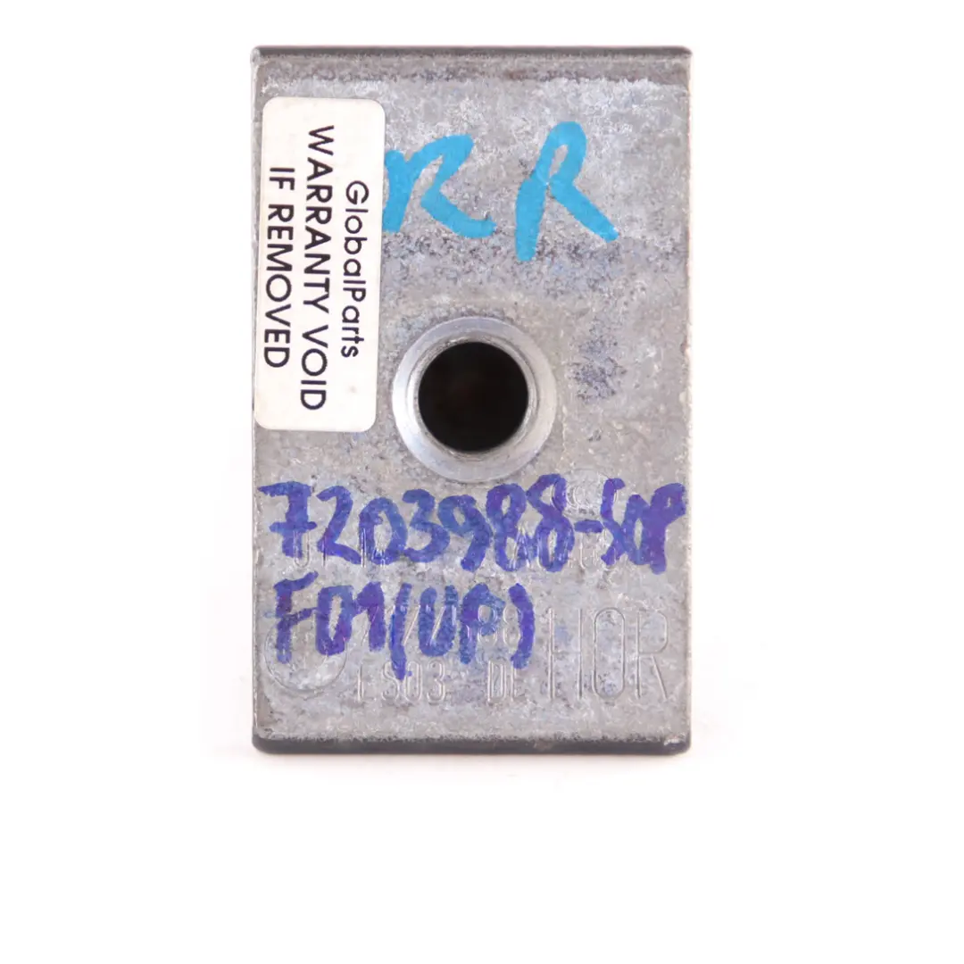 Door Hinge Rear Right O/S Upper Sophistograu Grey - A90 to BMW F01 with Part number 7203988 BMW F01 Door Hinge Rear Right O/S Upper Sophistograu Grey - A90 - SKU 7203988-SOP - Part number 7203988