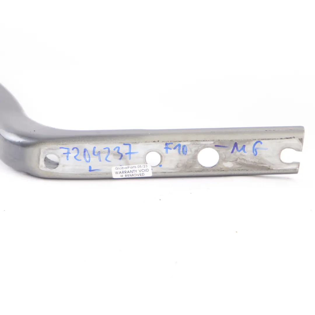 BMW F10 Trunk Lid Tailgate Hinge Left N/S Mineralgrau Grey Metallic B39 - SKU 7204237-MG - Part number 7204237