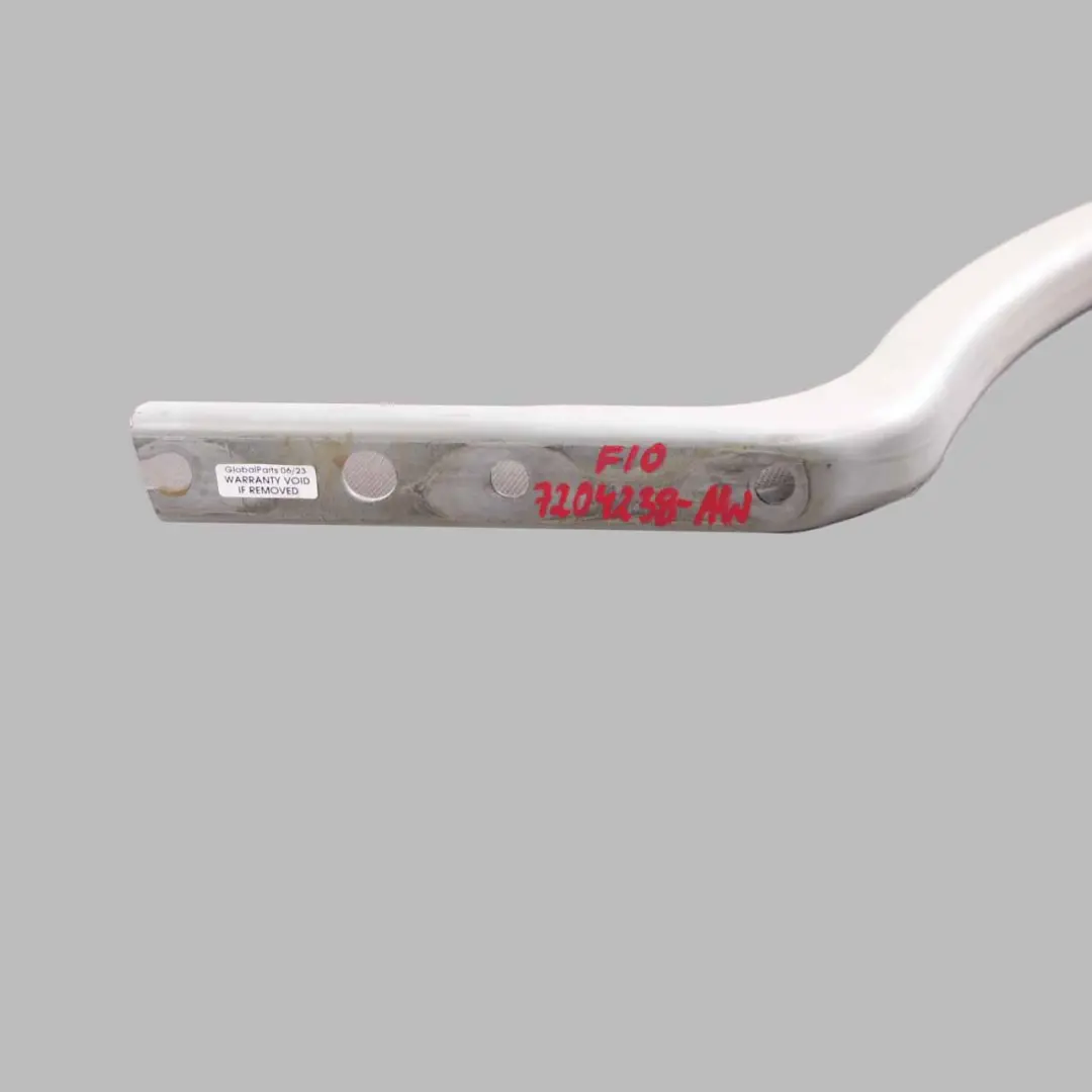 Trunk Lid Tailgate Hinge Right O/S Alpinweiss Alpine White - 300 to BMW F10 with Part number 7204238 BMW F10 Trunk Lid Tailgate Hinge Right O/S Alpinweiss Alpine White - 300 - SKU 7204238-AW - Part number 7204238