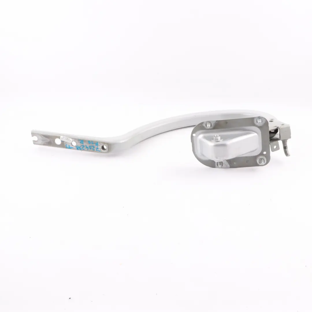 Trunk Lid Tailgate Hinge Right O/S Titan Silver Metallic - 354 to BMW F10 with Part number 7204238 BMW F10 Trunk Lid Tailgate Hinge Right O/S Titan Silver Metallic - 354 - SKU 7204238-TS - Part number 7204238