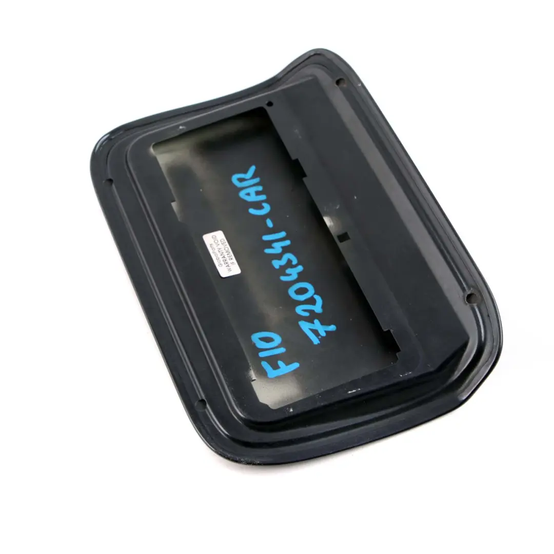 BMW F10 LCI Fuel Filler Fill In Flap Cover Carbonschwarz - 416 - SKU 7204341-CAR - Part number 7204341