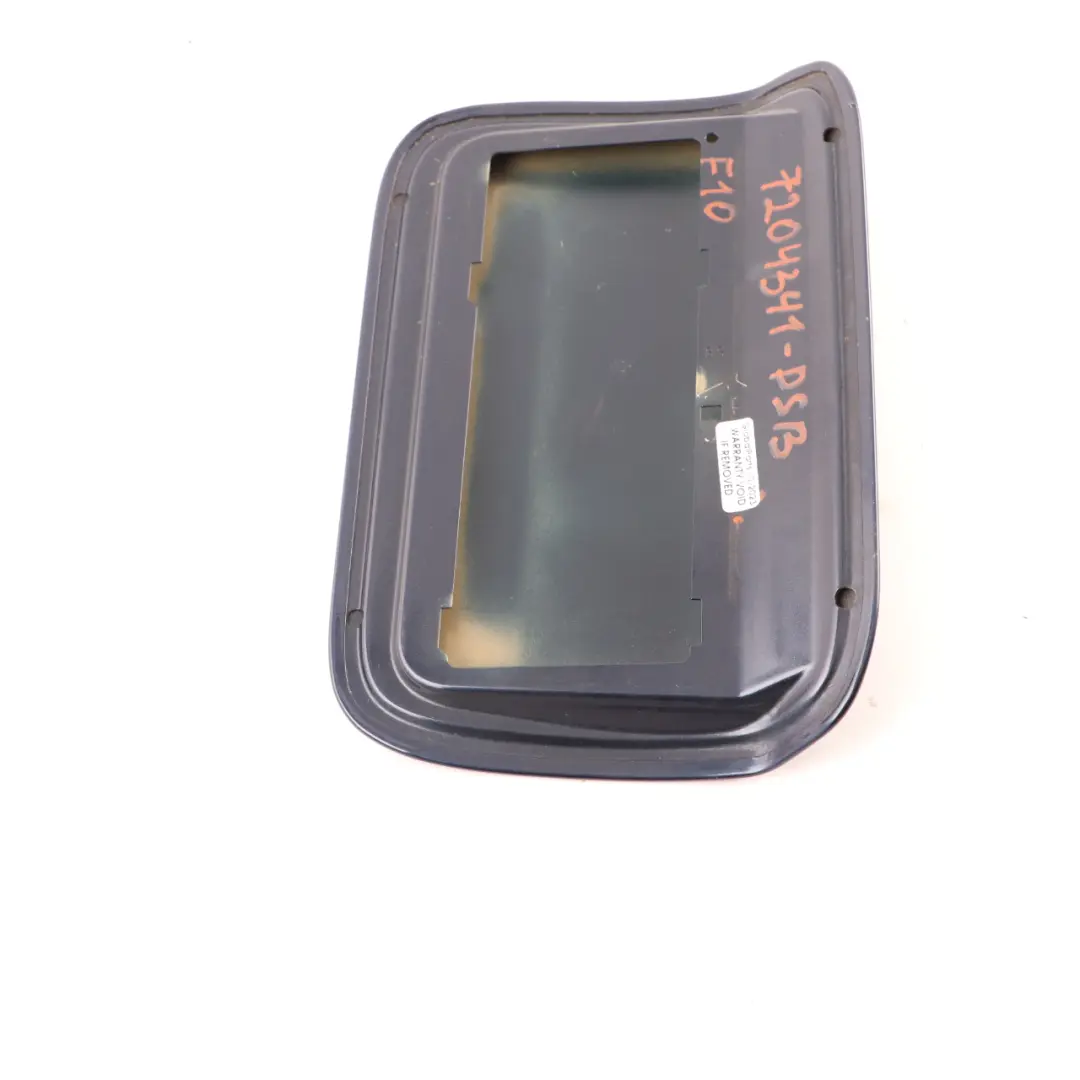 Combustible Llenado Flap Tapa Tiefseeblau Deep Sea Blue A76 para BMW F10 con número de pieza 7204341 BMW F10 Combustible Llenado Flap Tapa Tiefseeblau Deep Sea Blue A76 - SKU 7204341-DSB - Número de pieza 7204341