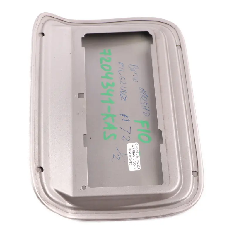 BMW F10 Fuel Filler Fill In Flap Cover Cap Kaschmirsilber Silver - A72 - SKU 7204341-KAS - Part number 7204341