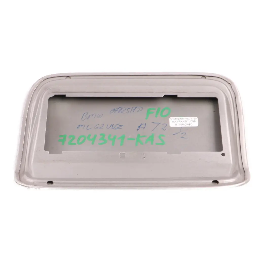 BMW F10 Sportello Bocchettone Carburante Argento Kaschmirsilber A72 - SKU 7204341-KAS - Numero di parte 7204341