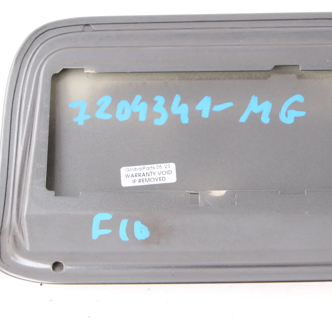 BMW F10 Kraftstoffdeckel Einfüllstutzen Klappenverschluss Mineralgrau B39 - SKU 7204341-MG - Teilenummer 7204341