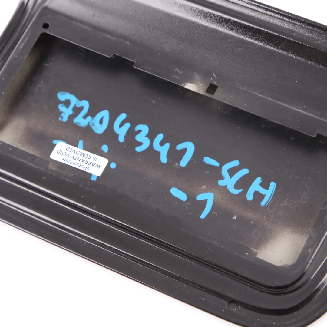 Filler Fill In Flap Schwarz 2 Black 668 to Fuel Cover BMW F10 LCI 1 with Part number 7204341 Fuel Cover BMW F10 LCI 1 Filler Fill In Flap Schwarz 2 Black 668 - SKU 7204341-SCH1 - Part number 7204341