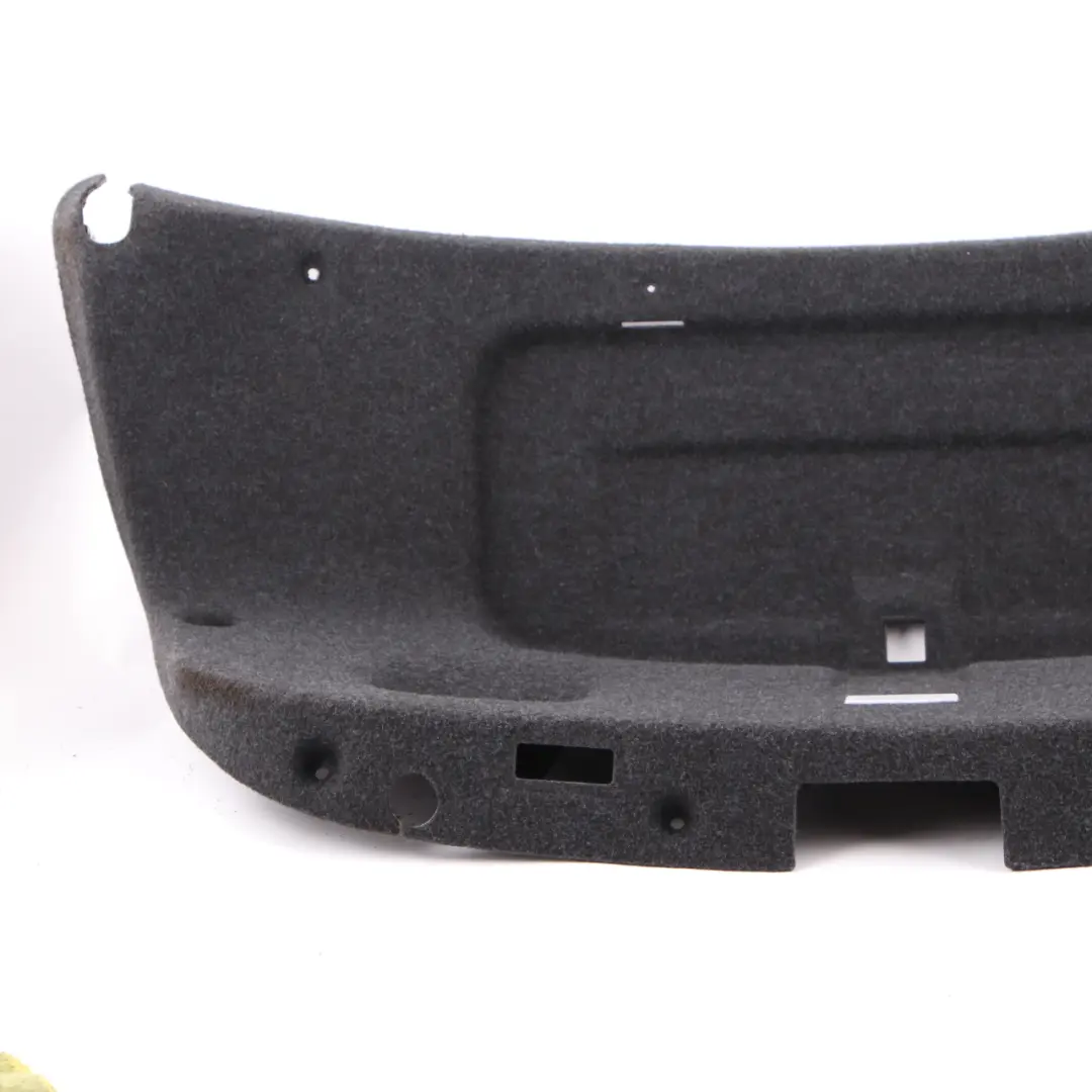 Boot Trunk Lid Rear Trim Panel Insulation Covering Panelling to BMW F10 with Part number 7204373 BMW F10 Boot Trunk Lid Rear Trim Panel Insulation Covering Panelling - SKU 7204373 - Part number 7204373