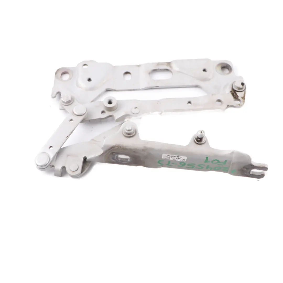 Bonnet Hinge Front Right O/S Titan Silver 354 to BMW F01 F02 F03 F04 Engine with Part number 7204556 BMW F01 F02 F03 F04 Engine Bonnet Hinge Front Right O/S Titan Silver 354 - SKU 7204556-TS - Part number 7204556