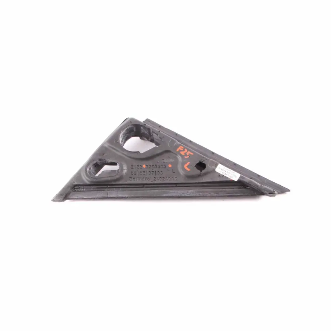  Joint Rétroviseur BMW F25 Garniture Isolation Extérieure Triangle Gauche - SKU 7205593 - Numéro de pièce 7205593