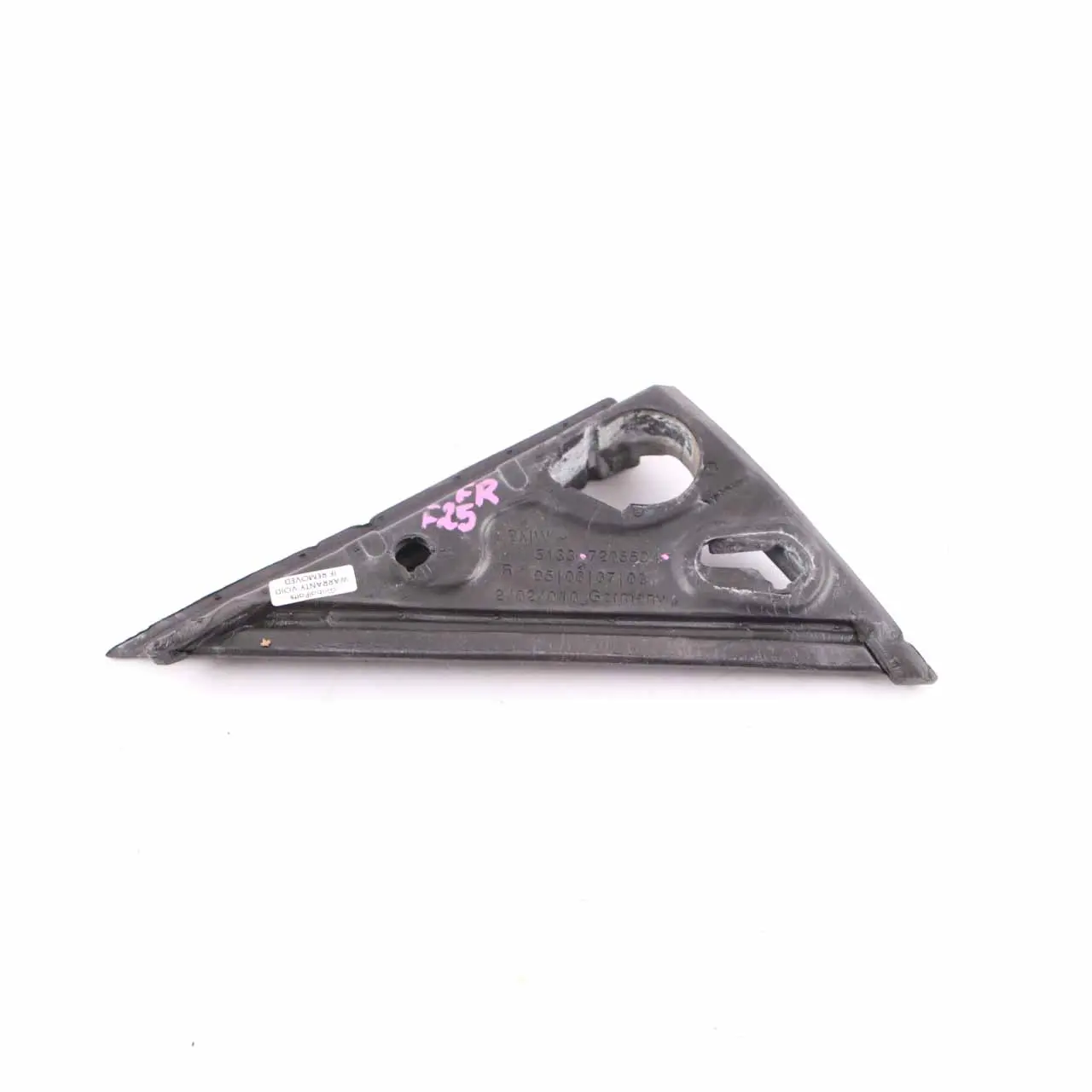 Junta Espejo BMW X3 F25 Aislamiento Exterior Derecho Triángulo 7205594