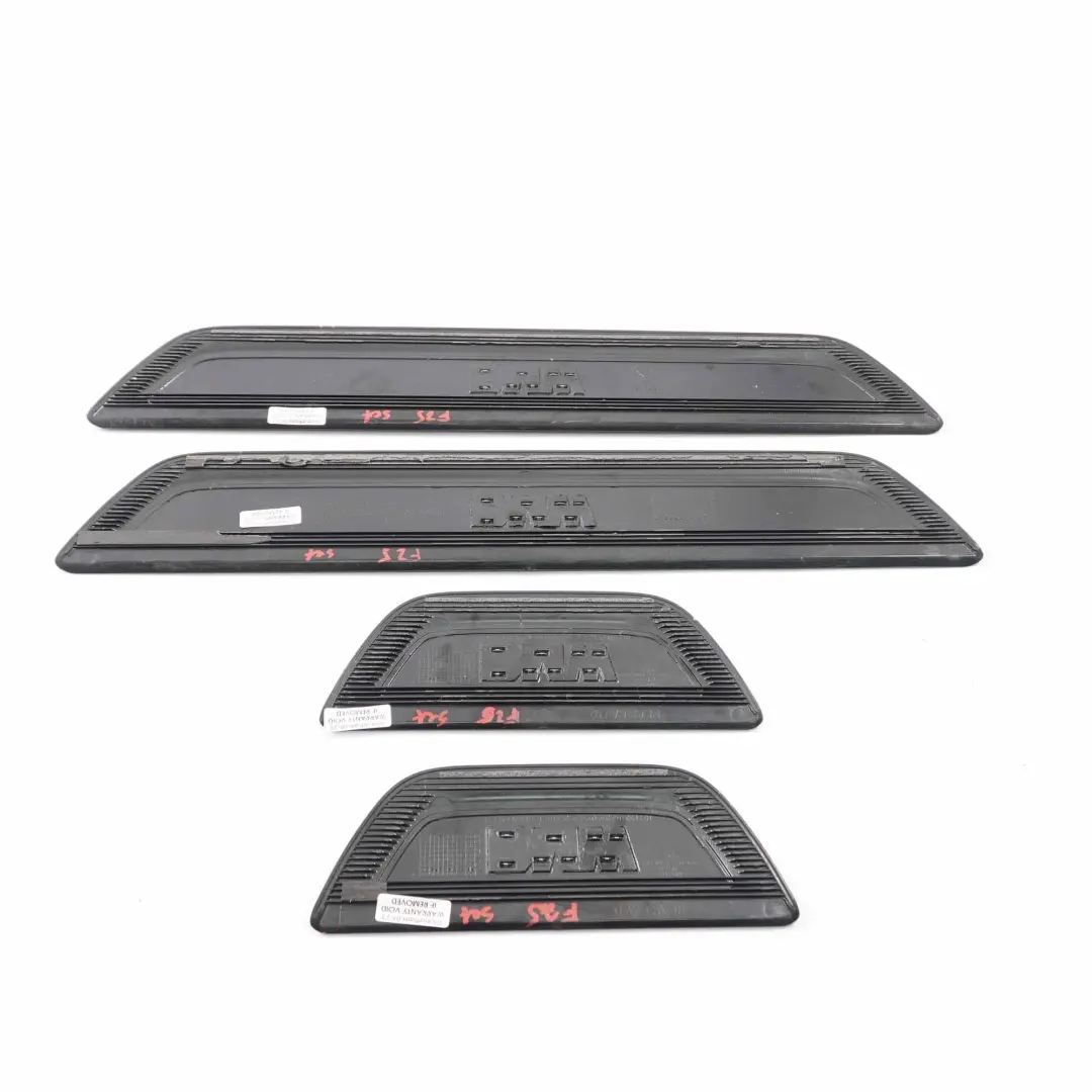 Striscia copertura anteriore posteriore sinistra destra Set per BMW X3 F25 con numero di parte 7205597 BMW X3 F25 Striscia copertura anteriore posteriore sinistra destra Set - SKU 7205597-1 - Numero di parte 7205597