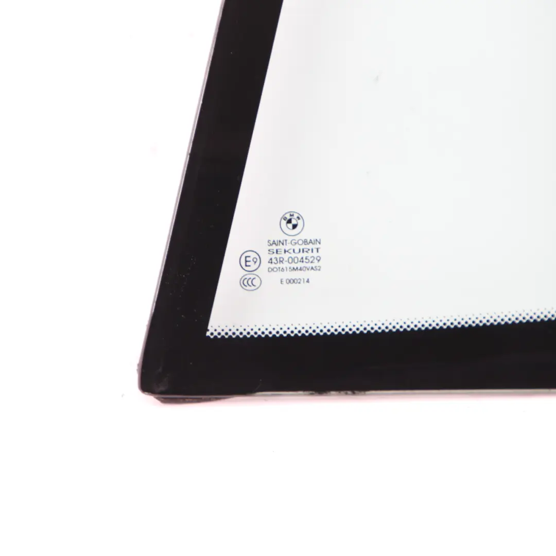 Ventana Cristal Puerta Lado Fijo Trasero Izquierdo Verde AS2 para BMW X3 F25 con número de pieza 7205599 BMW X3 F25 Ventana Cristal Puerta Lado Fijo Trasero Izquierdo Verde AS2 - SKU 7205599 - Número de pieza 7205599