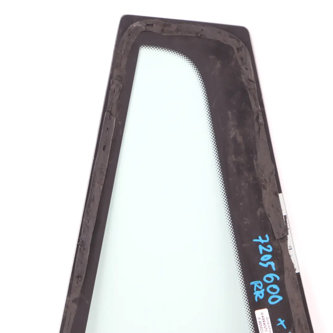 BMW X3 F25 Vetro Porta Lato Fisso Posteriore Destro Verde AS2 Vetri - SKU 7205600 - Numero di parte 7205600