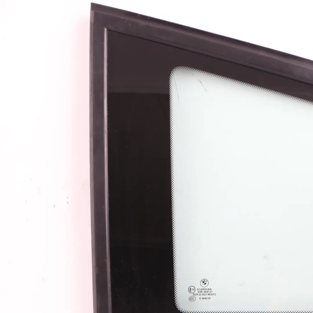 Cristal Lado Trasero Izquierdo AS2 Foil Tintado Negro para BMW X3 F25 con número de pieza 7205627 BMW X3 F25 Cristal Lado Trasero Izquierdo AS2 Foil Tintado Negro - SKU 7205627-1 - Número de pieza 7205627