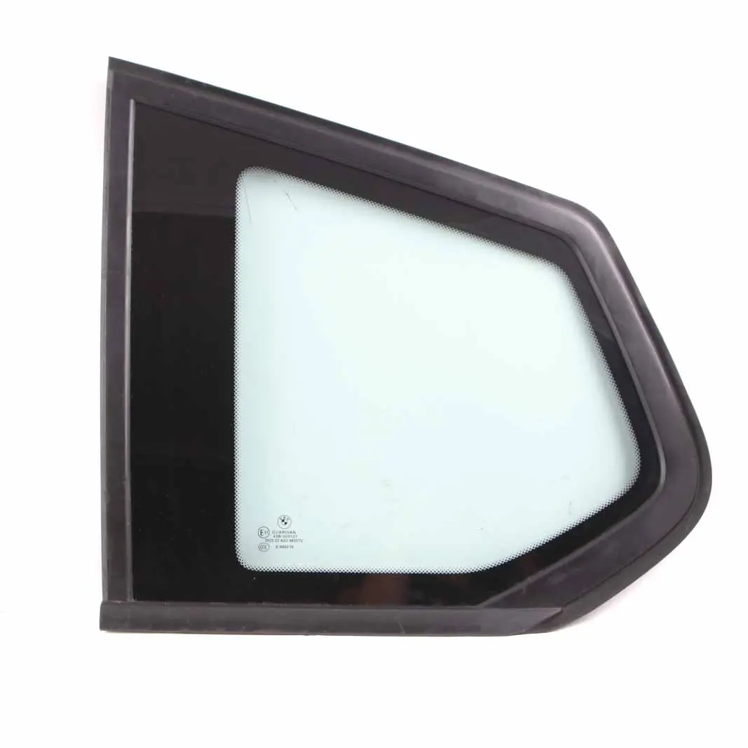 Cristal Lateral Fijo Trasero Izquierdo Cuarto Verde AS2 para BMW X3 F25 con número de pieza 7205627 BMW X3 F25 Cristal Lateral Fijo Trasero Izquierdo Cuarto Verde AS2 - SKU 7205627 - Número de pieza 7205627