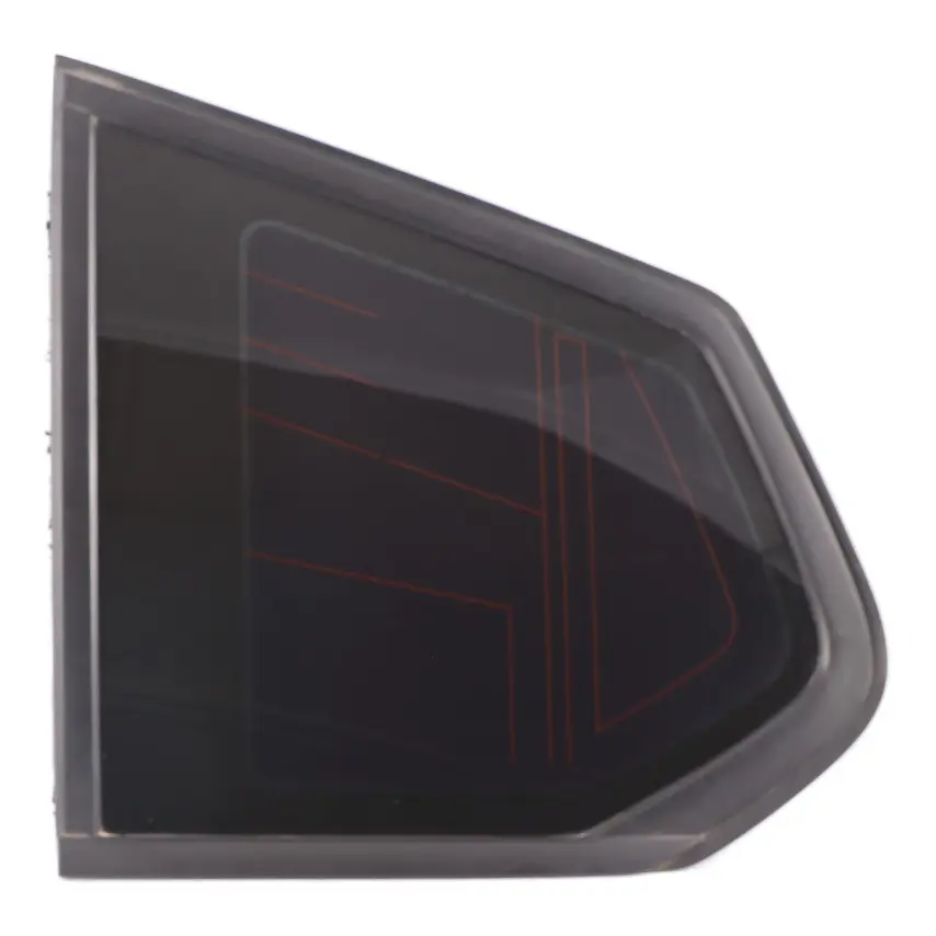 Cristal Lateral Fijo Trasero Izquierdo Cuarto Verde AS2 para BMW X3 F25 con número de pieza 7205627 BMW X3 F25 Cristal Lateral Fijo Trasero Izquierdo Cuarto Verde AS2 - SKU 7205627 - Número de pieza 7205627