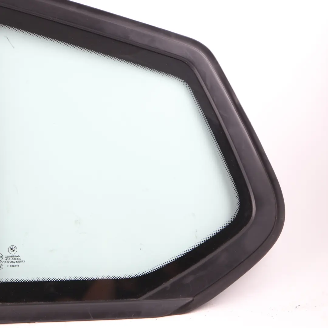 Window Glass Side Fixed Rear Left N/S Quarter Green AS2 to BMW X3 F25 with Part number 7205627 BMW X3 F25 Window Glass Side Fixed Rear Left N/S Quarter Green AS2 - SKU 7205627 - Part number 7205627