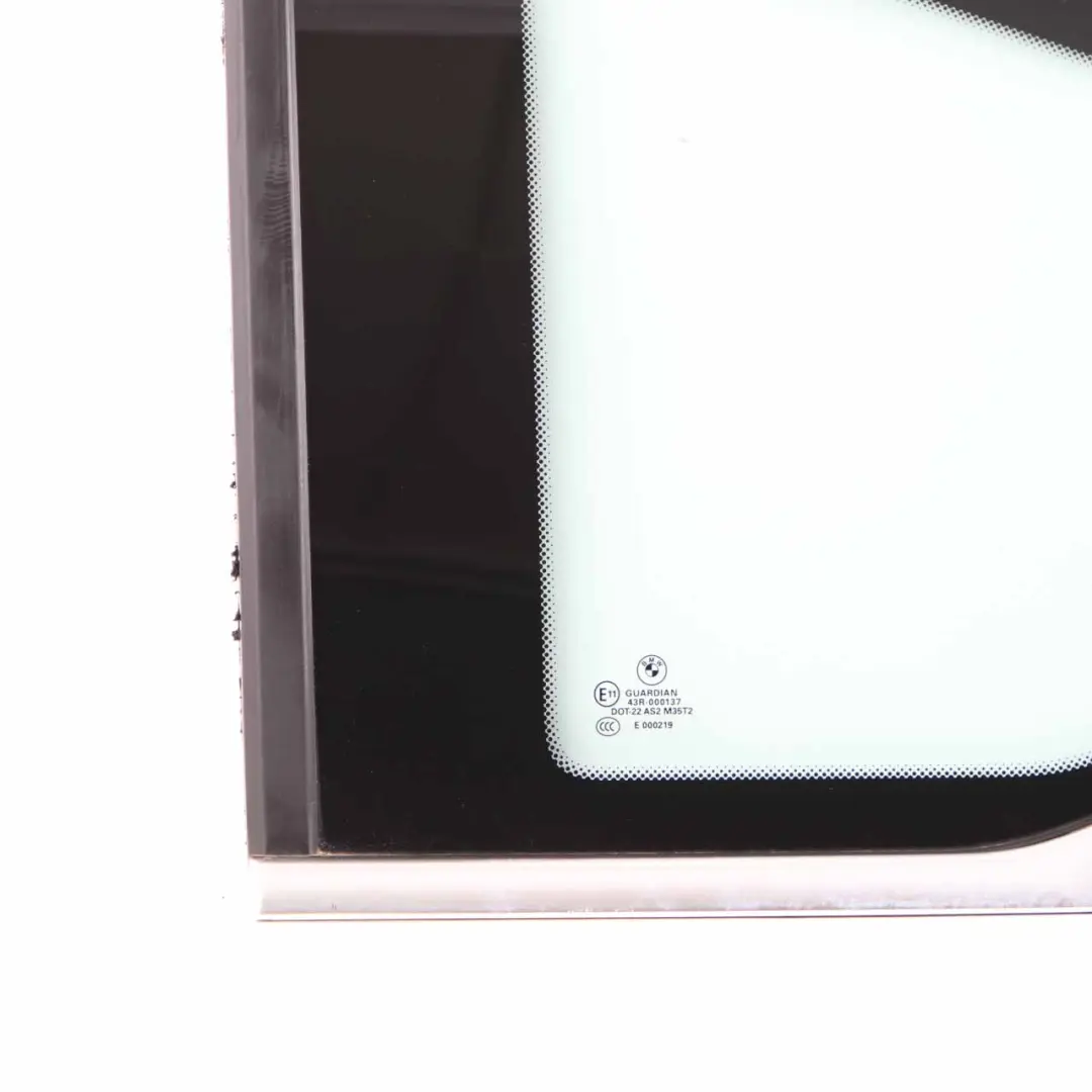 Window Glass BMW X3 F25 Side Fixed Glass Rear Left N/S AS2 Chrome Strip to with Part number 7205659 Window Glass BMW X3 F25 Side Fixed Glass Rear Left N/S AS2 Chrome Strip - SKU 7205659-1 - Part number 7205659