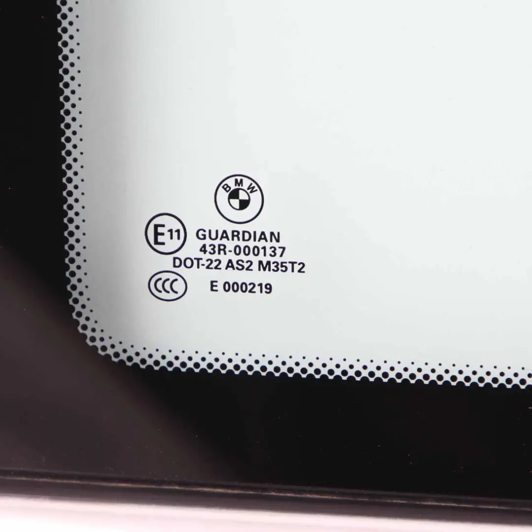  Window Glass BMW X3 F25 Side Fixed Glass Rear Left N/S AS2 Chrome Strip - SKU 7205659-1 - Part number 7205659