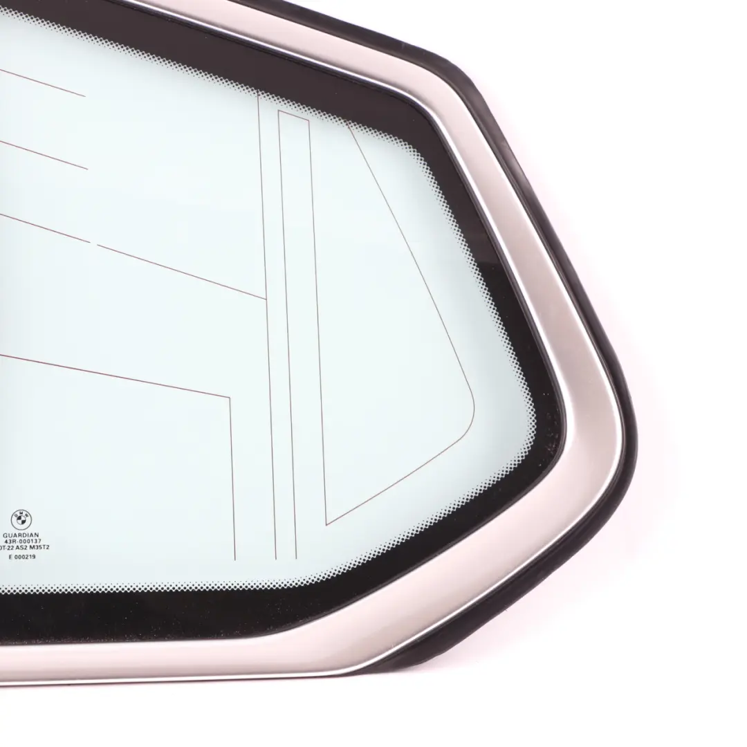 BMW X3 F25 Window Glass Quarter Side Fixed Rear Left N/S AS2 Chrome - SKU 7205659-2 - Part number 7205659