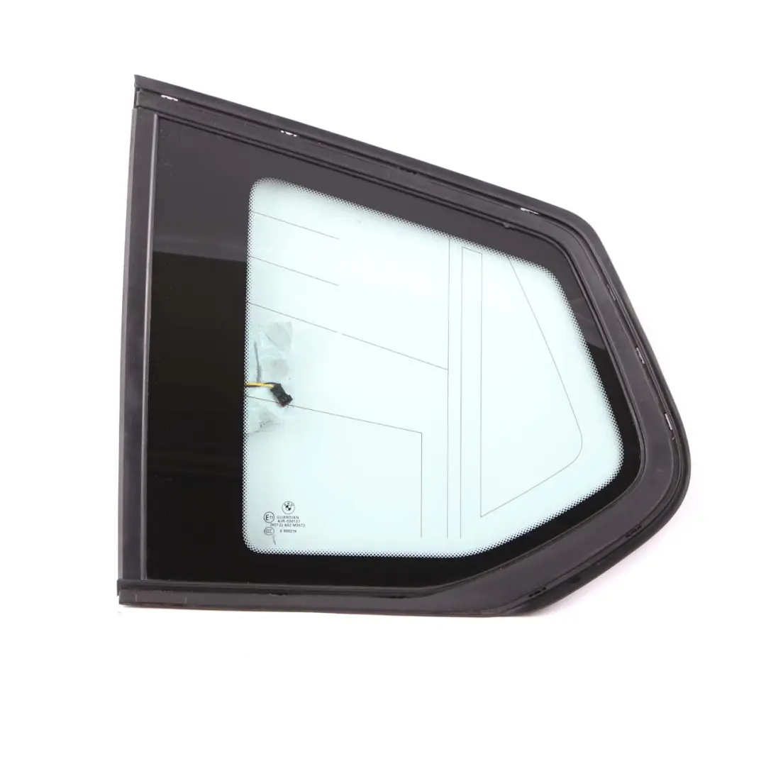 Cristal BMW X3 F25 Lateral Fijo Trasero Izquierdo AS2 Verde para con número de pieza 7205659 Cristal BMW X3 F25 Lateral Fijo Trasero Izquierdo AS2 Verde - SKU 7205659 - Número de pieza 7205659