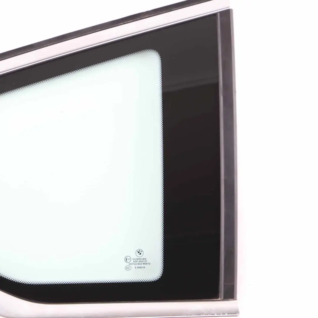 Window Glass BMW X3 F25 Side Fixed Glass Rear Right O/S AS2 Chrome Strip to with Part number 7205660 Window Glass BMW X3 F25 Side Fixed Glass Rear Right O/S AS2 Chrome Strip - SKU 7205660-1 - Part number 7205660