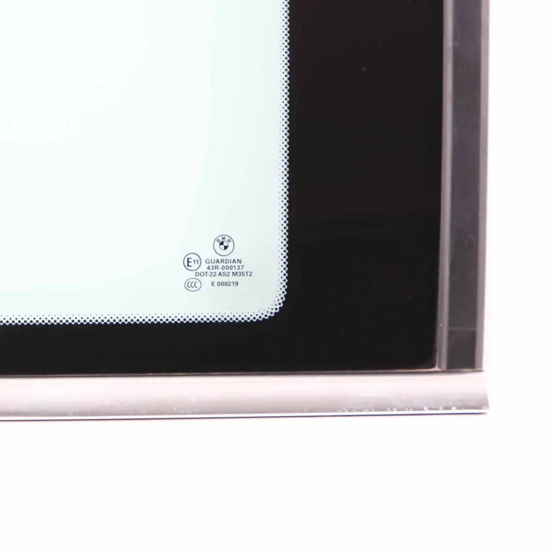 Window Glass BMW X3 F25 Side Fixed Glass Rear Right O/S AS2 Chrome Strip to with Part number 7205660 Window Glass BMW X3 F25 Side Fixed Glass Rear Right O/S AS2 Chrome Strip - SKU 7205660-1 - Part number 7205660