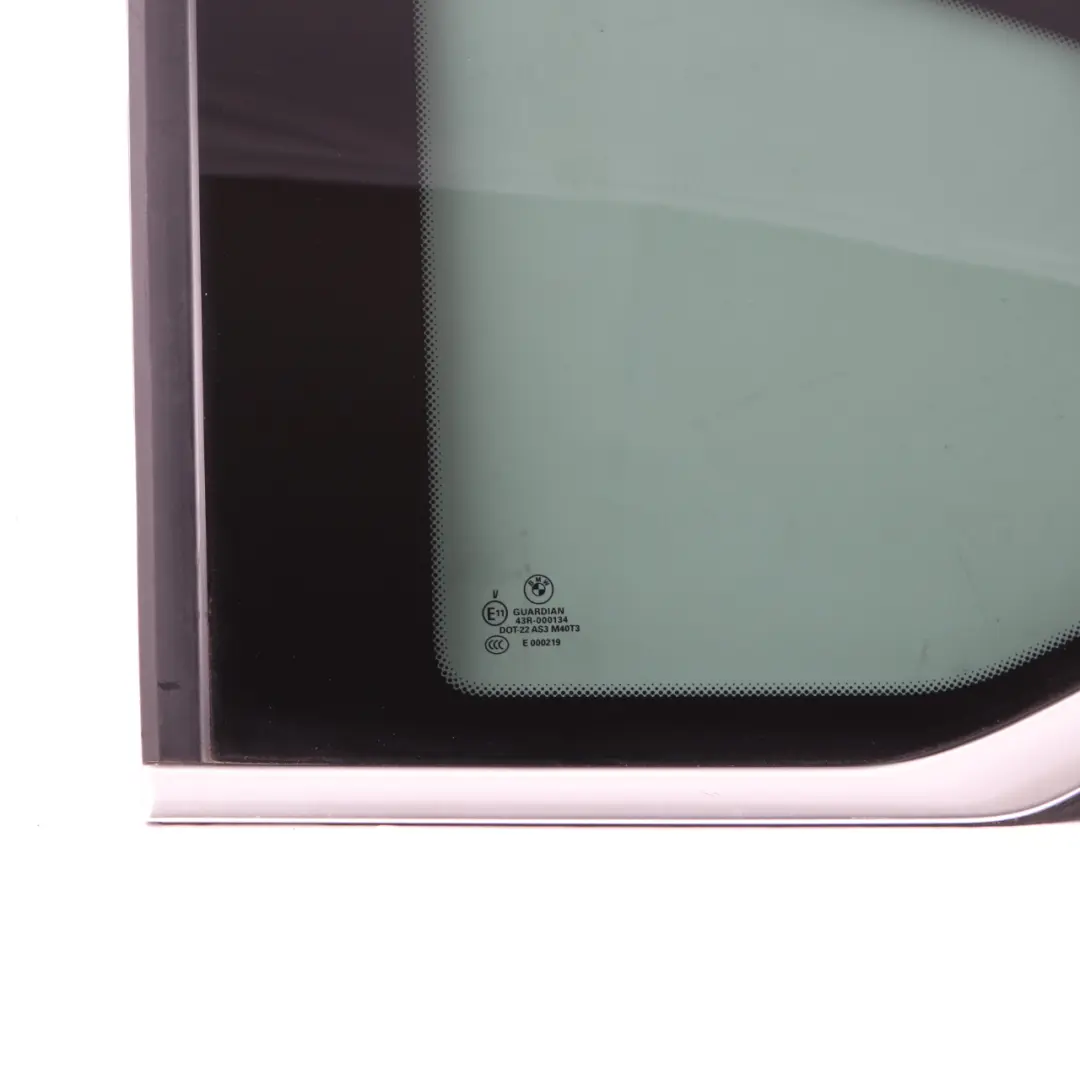 Window Glass Side Fixed Left N/S AS3 Chrome to BMW X3 F25 Rear with Part number 7205663 BMW X3 F25 Rear Window Glass Side Fixed Left N/S AS3 Chrome - SKU 7205663-1 - Part number 7205663