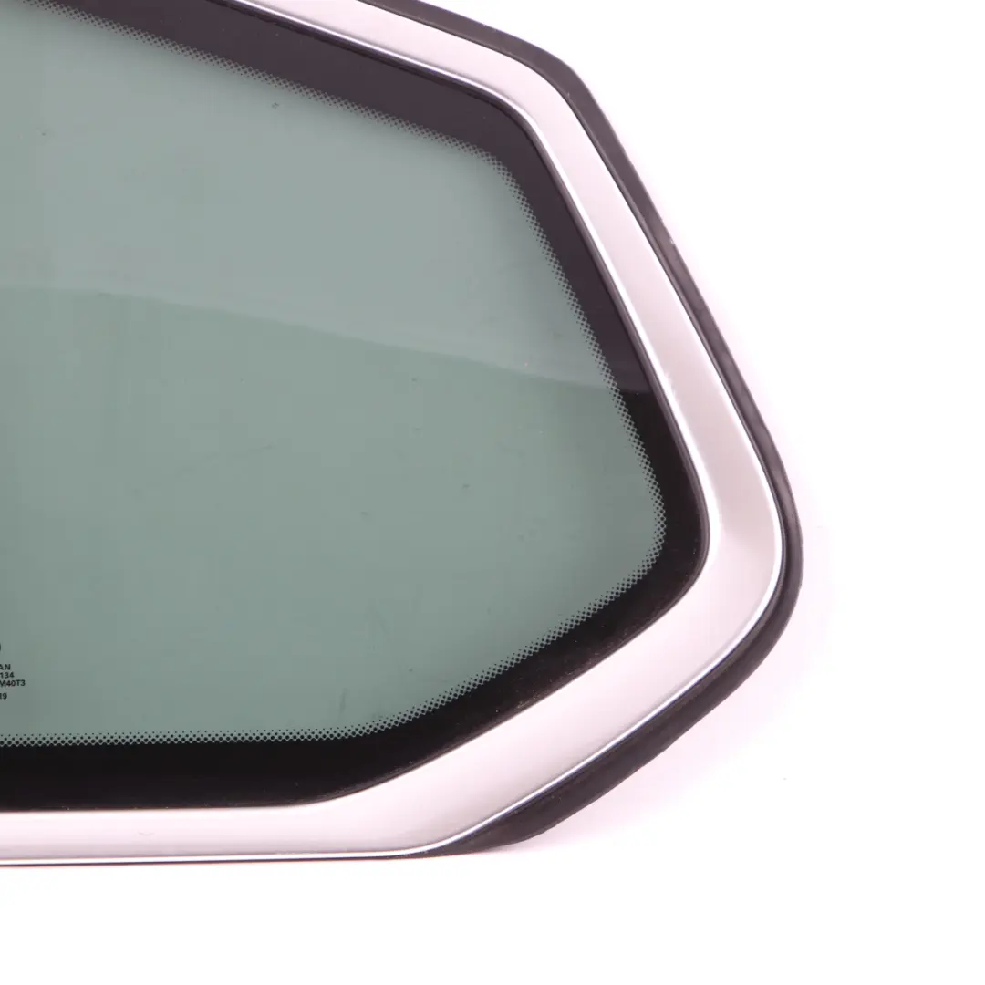 BMW X3 F25 Cristal Lateral Fijo Trasero Izquierdo AS3 Cromo - SKU 7205663-1 - Número de pieza 7205663
