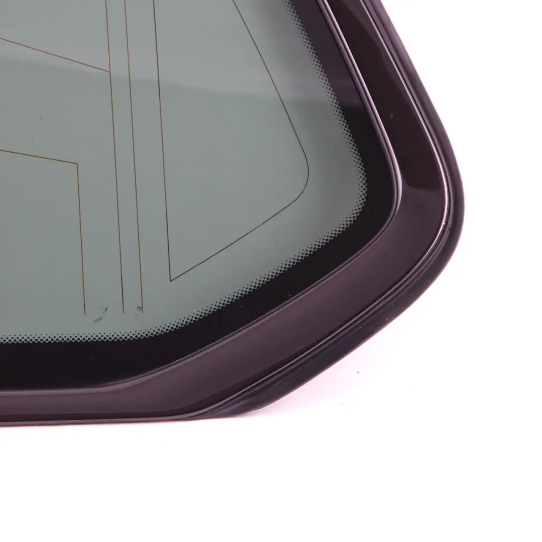 Vitrage latéral fixe arrière gauche AS3 Noir brillant pour BMW X3 F25 à propos du numéro de pièce 7205663 BMW X3 F25 Vitrage latéral fixe arrière gauche AS3 Noir brillant - SKU 7205663 - Numéro de pièce 7205663