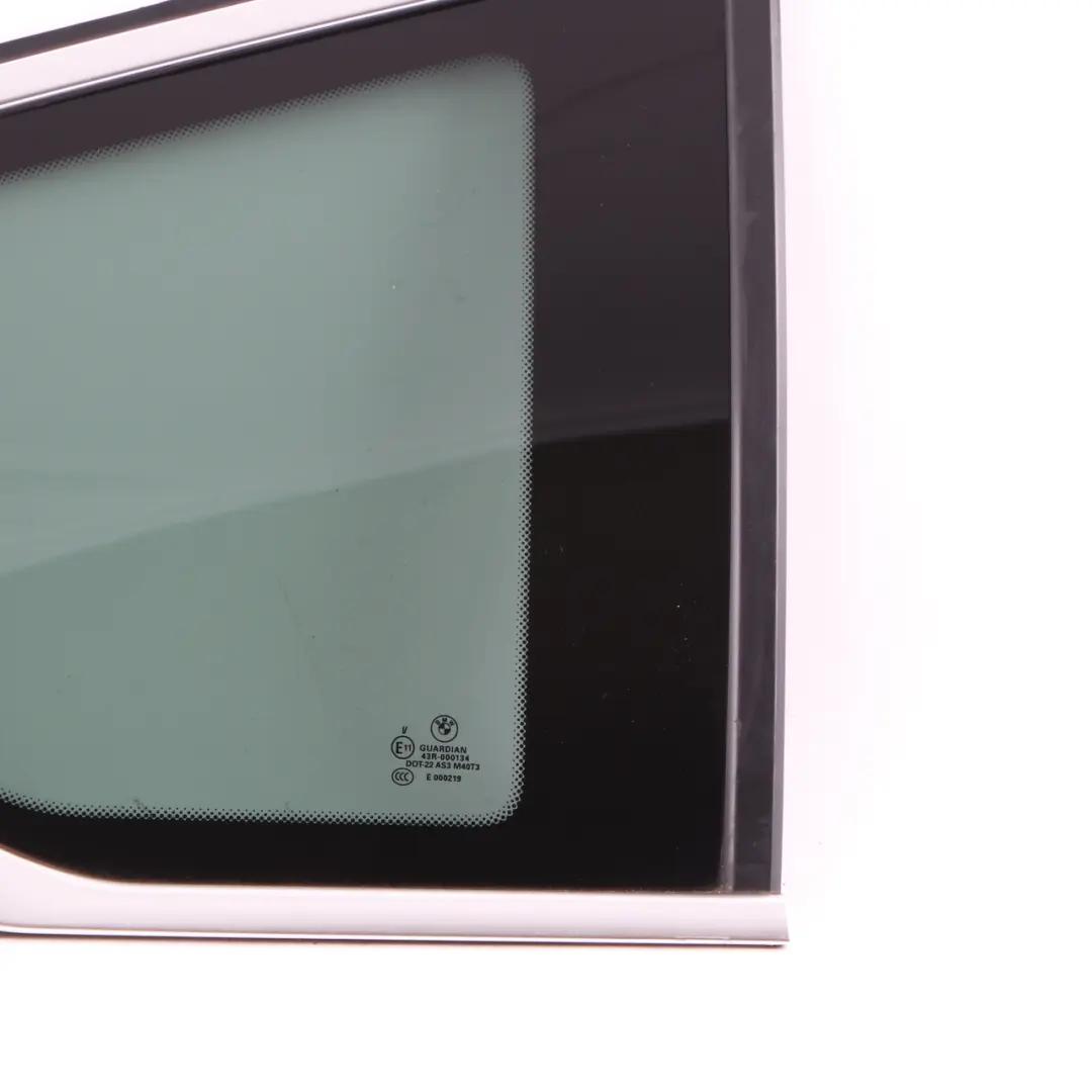 BMW X3 F25 Cristal Ventana Lateral Trasero Derecho AS3 Negro 7205646 - SKU 7205664-1 - Número de pieza 7205664