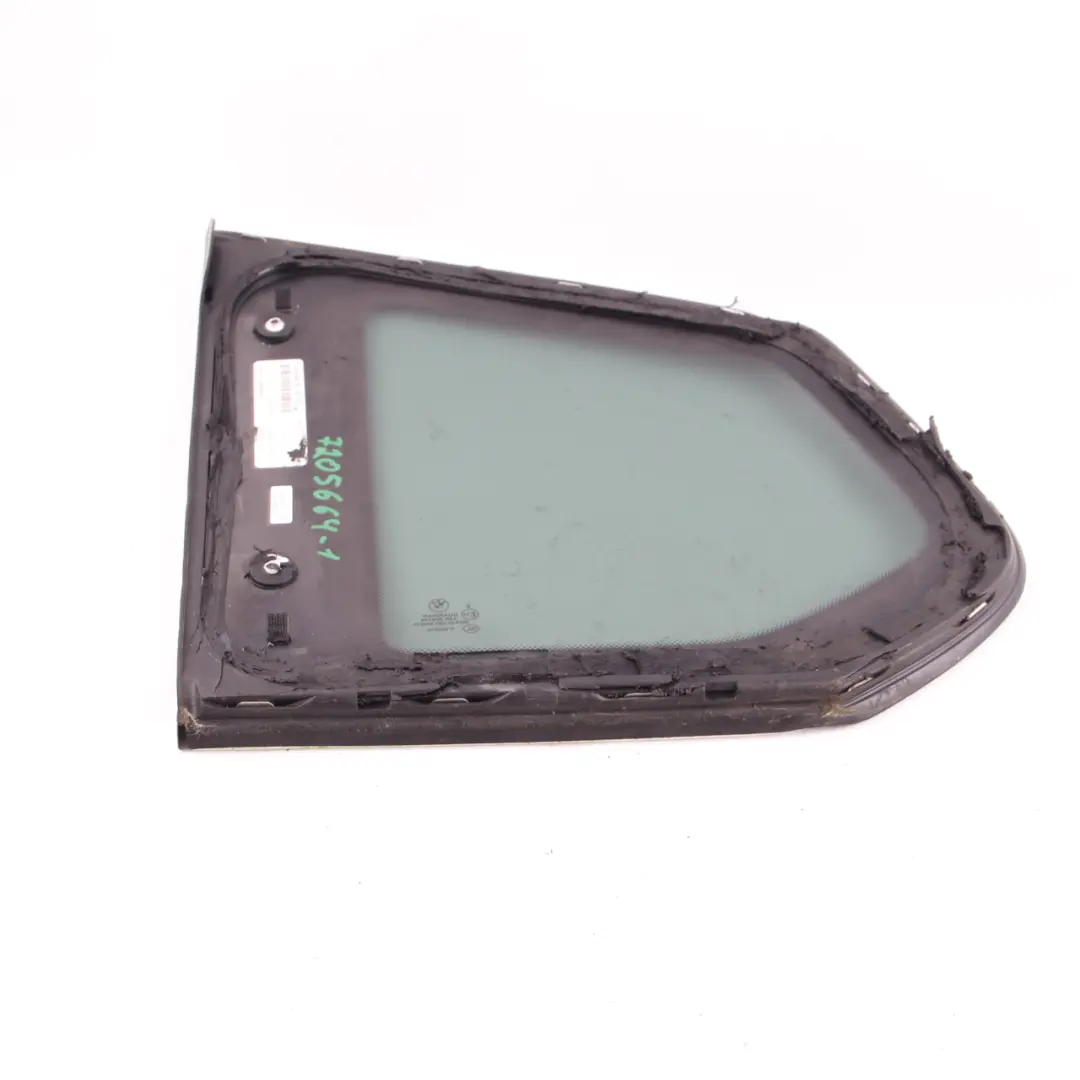 BMW X3 F25 Cristal Ventana Lateral Trasero Derecho AS3 Negro 7205646 - SKU 7205664-1 - Número de pieza 7205664
