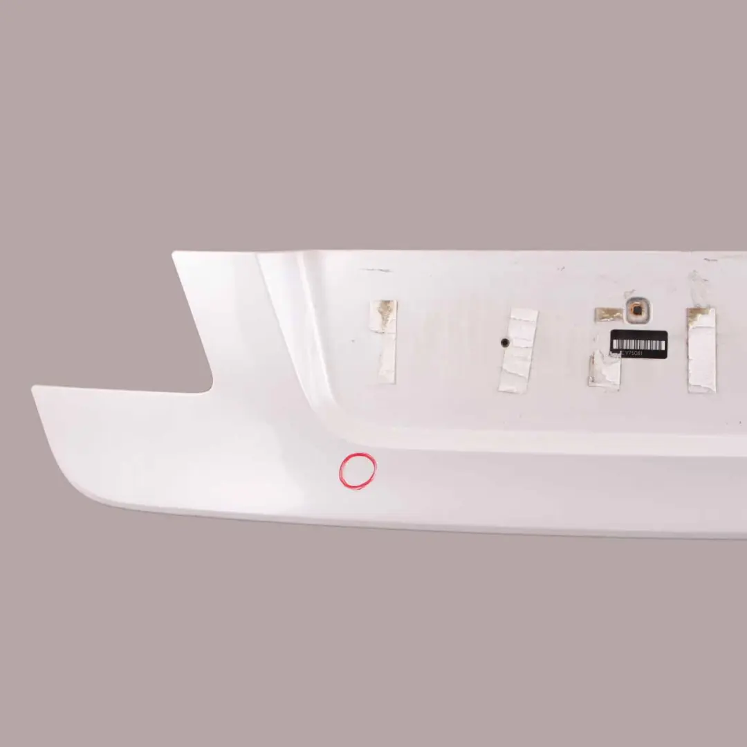 BMW F01 F02 Finisher Trunk Boot Lid Cover Mineralweiss Mineral White - A96 - SKU 7205731-MW - Part number 7205731