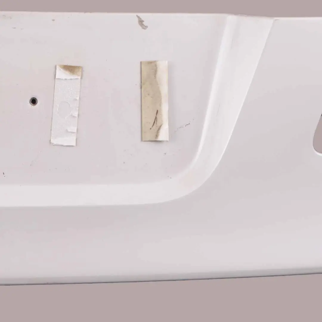 BMW F01 F02 Finisher Trunk Boot Lid Cover Mineralweiss Mineral White - A96 - SKU 7205731-MW - Part number 7205731