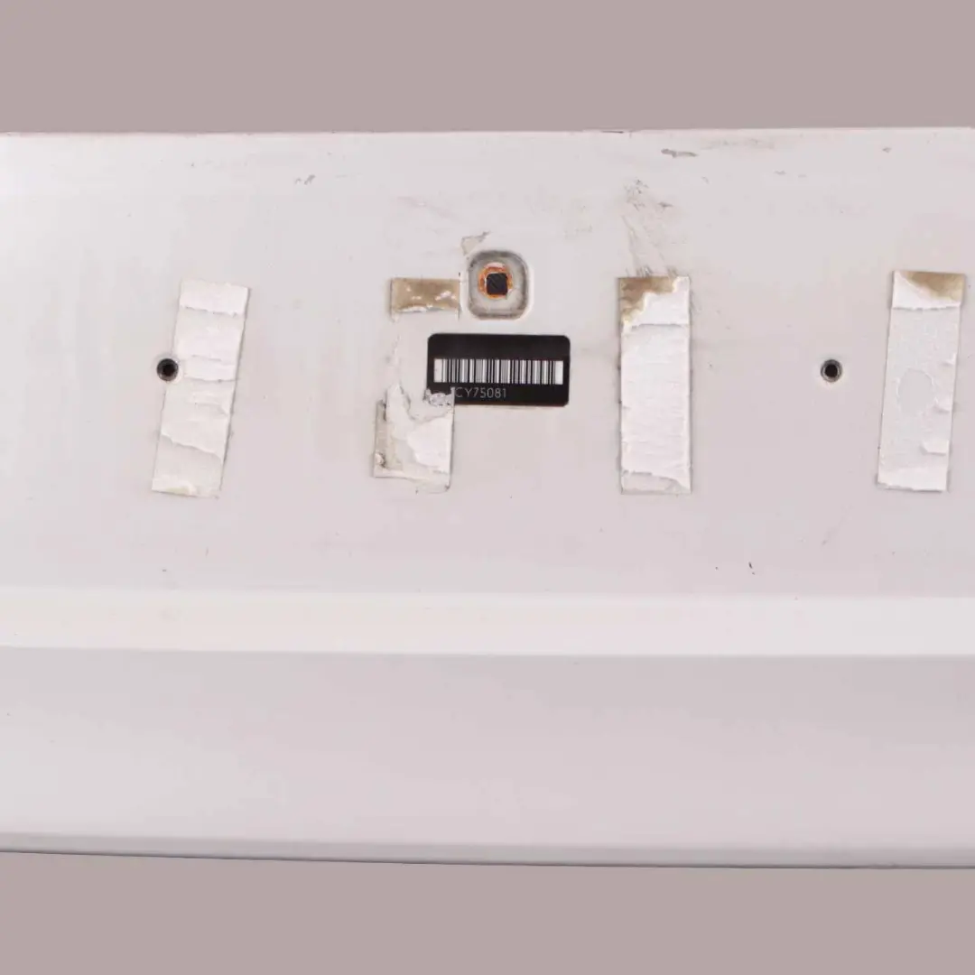BMW F01 F02 Finisher Trunk Boot Lid Cover Mineralweiss Mineral White - A96 - SKU 7205731-MW - Part number 7205731