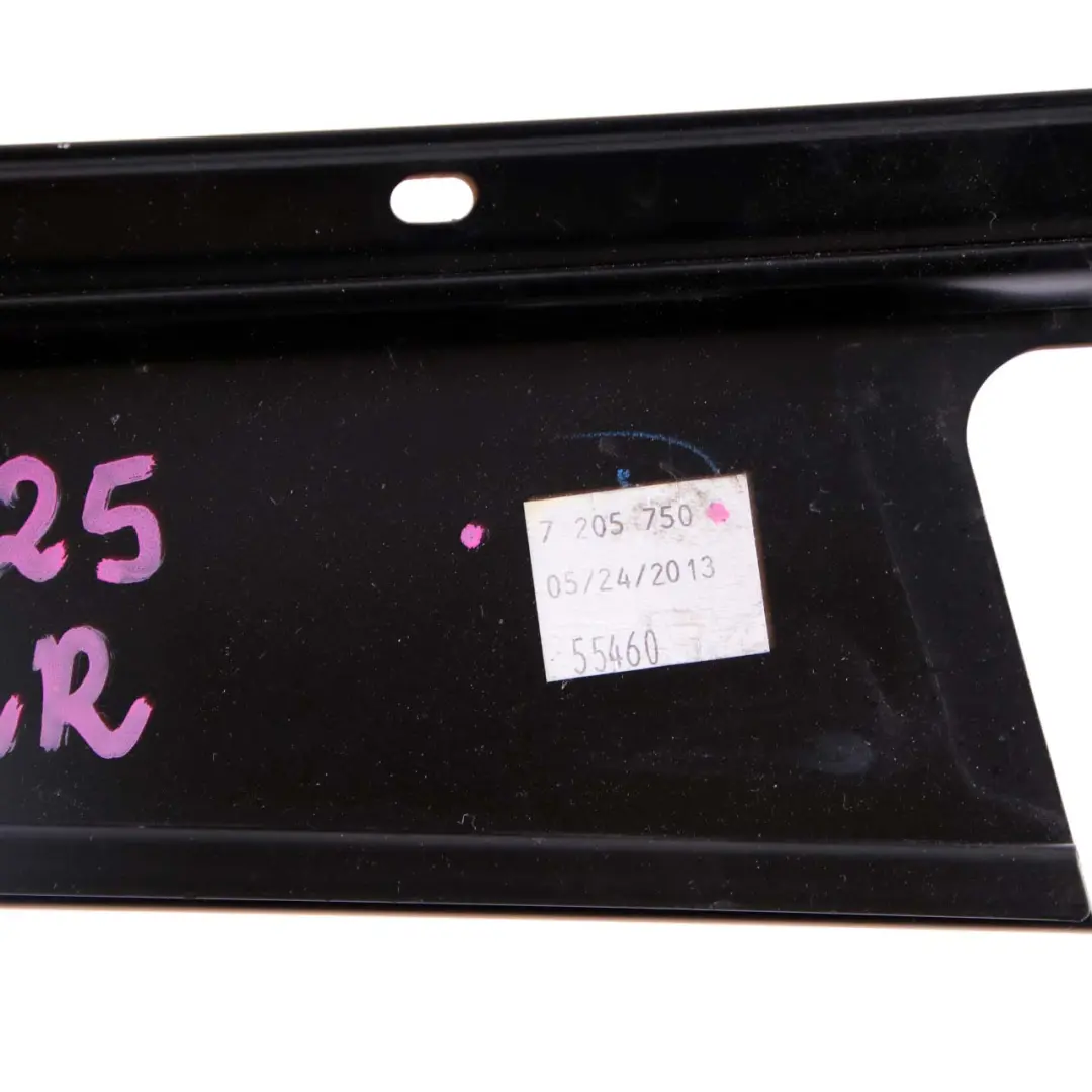 BMW X5 F25 Cover Column B Door Rear Right O/S Trim Strip Pillar Black - SKU 7205750 - Part number 7205750