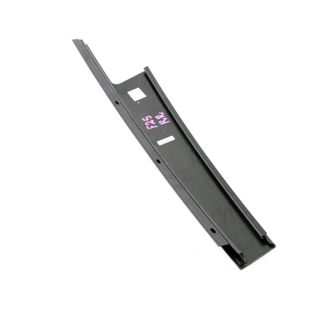 BMW X5 F25 Cover Column B Door Rear Right O/S Trim Strip Pillar Black - SKU 7205750 - Part number 7205750