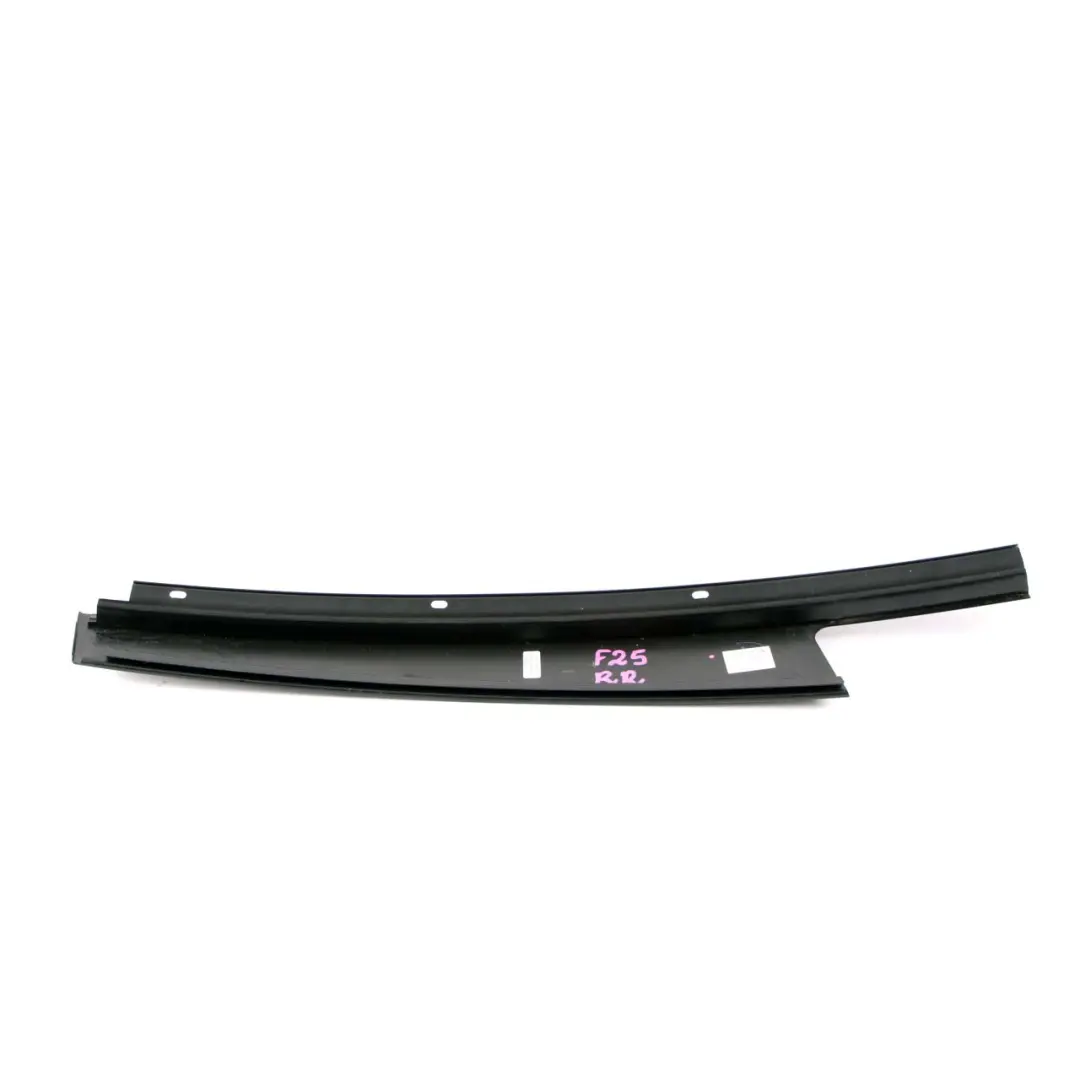 BMW X5 F25 Couvre Colonne B Porte Arrière Droite Trim Strip Pillar Noir - SKU 7205750 - Numéro de pièce 7205750