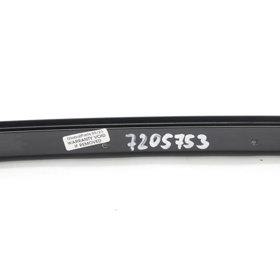 BMW X3 F25 Finitura copertura montante guida posteriore sinistro Nero - SKU 7205753 - Numero di parte 7205753