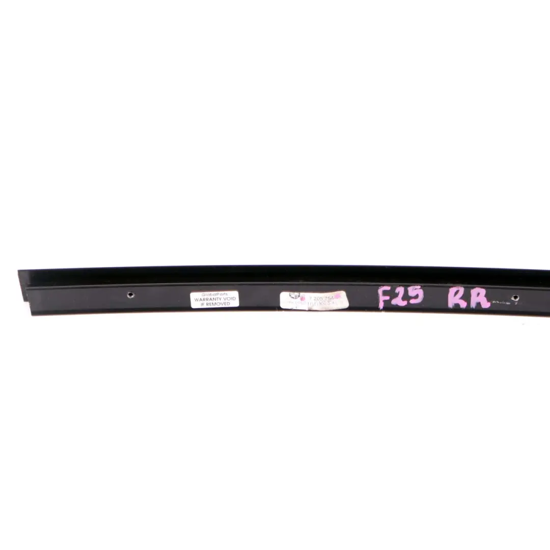 BMW X3 F25 Osłona Listwa Drzwi Prawy Tył - SKU 7205754 - Numer Części 7205754