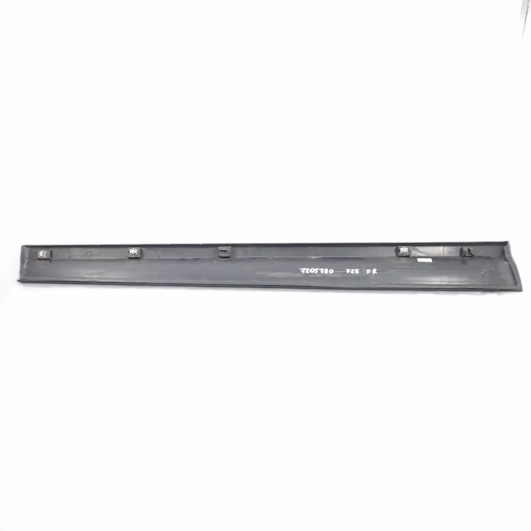 BMW X3 F25 Door Moulding Trim Rocker Panel Strip Cover Front Right O/S - SKU 7205780 - Part number 7205780