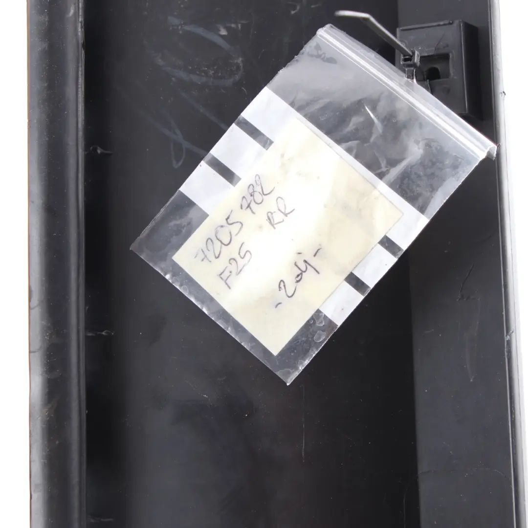 BMW X3 F25 Moulding Trim Rocker Panel Strip Cover Rear Door Right O/S - SKU 7205782 - Part number 7205782