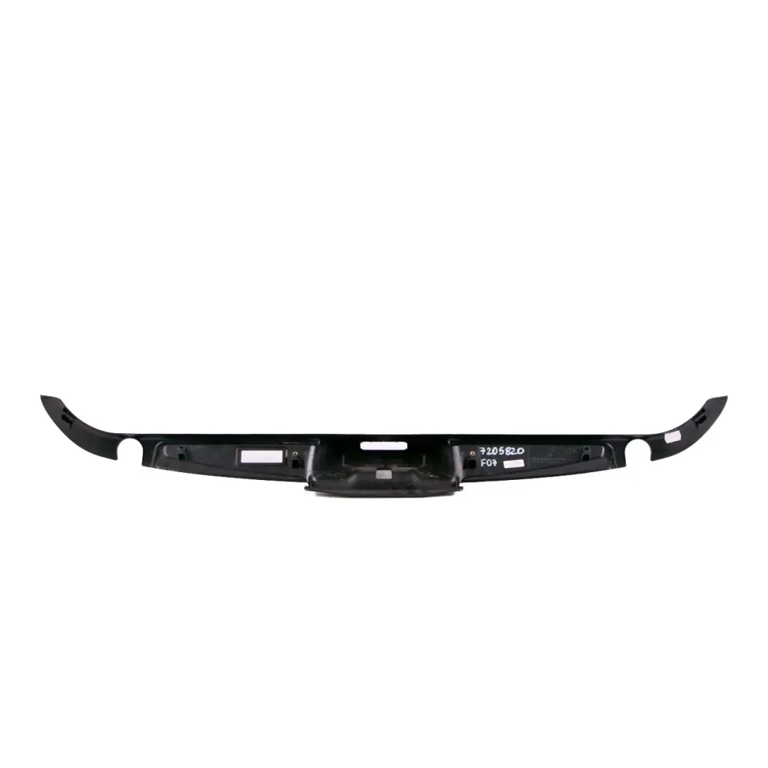 Tapa Carga Umbral BMW F07 GT Protector Maletero Embellecedor Panel Top Negro para con número de pieza 7205820 Tapa Carga Umbral BMW F07 GT Protector Maletero Embellecedor Panel Top Negro - SKU 7205820 - Número de pieza 7205820